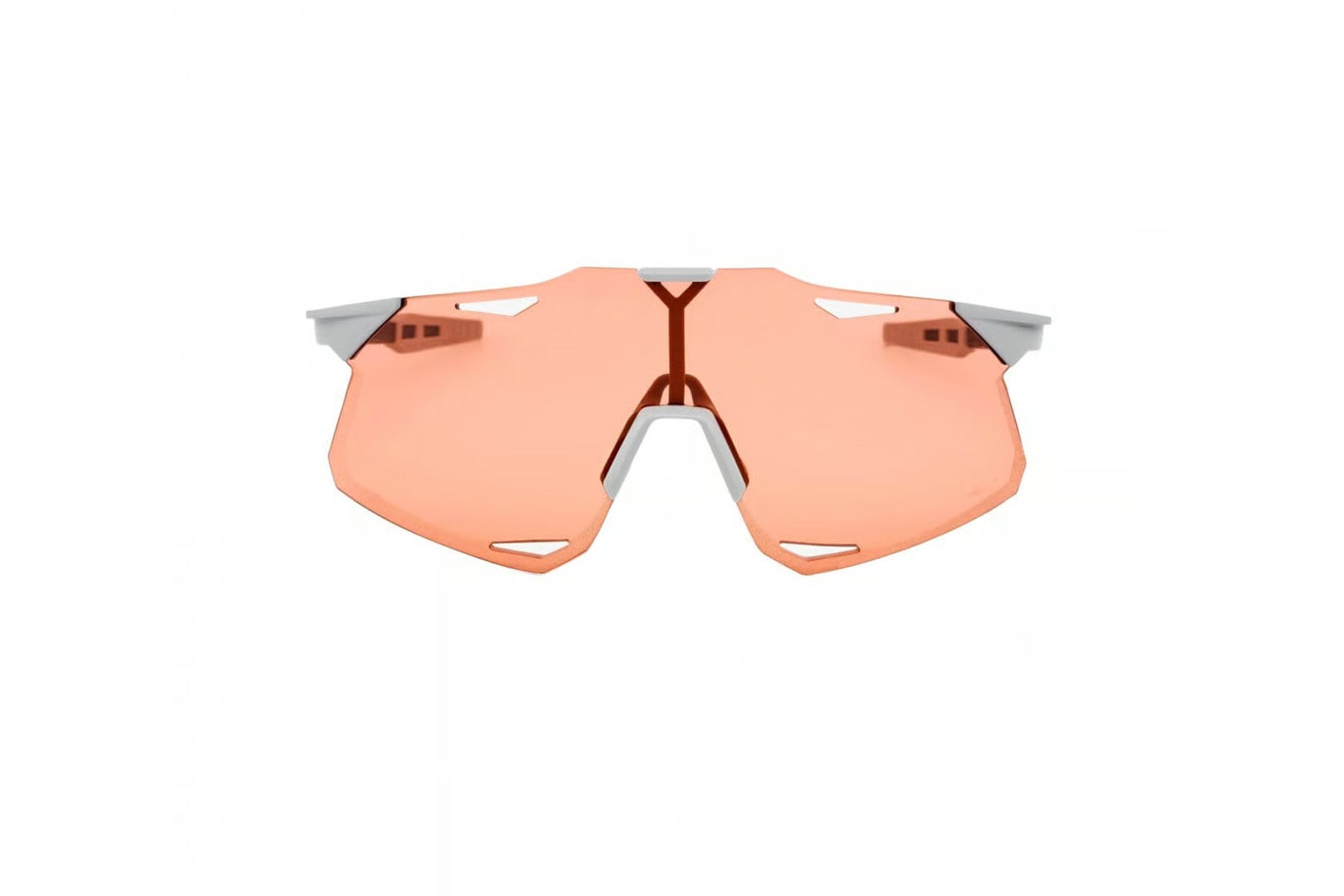 100% Gafas Hypercraft - Matte Stone Grey - Hiper Coral Lens