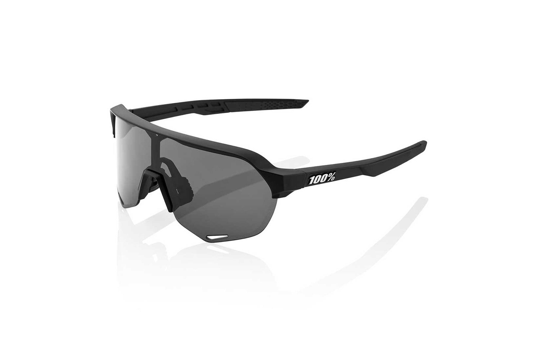 100% Gafas S2 - Matte Black - Soft Gold Lens