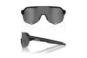 100% Gafas S2 - Matte Black - Soft Gold Lens