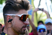 100% Gafas S3 - Matte Translicent Brown Fade - Hiper Silver Mirror Lens