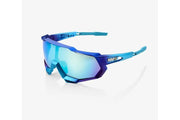 100% Gafas Speedcraft - Matte Metallic Into the Fade Blue Topaz - Multilayer Mirror Lens