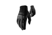 100% Guantes Celium Glove Black/Grey Lg