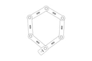 Abus Bordo Big Ugrip 5700K/100 Bk Sh