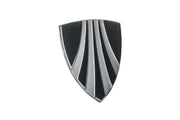 Decal Trek Headtube Shield Badge Universal 20 x 24mm Black